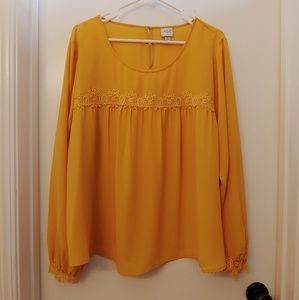 Yellow blouse